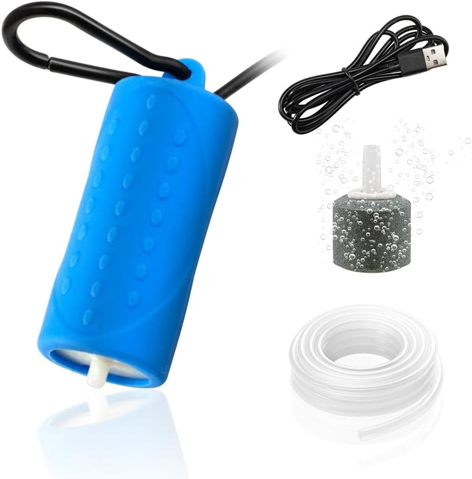 DaToo USB Mini Air Pump with Hanging Clasp